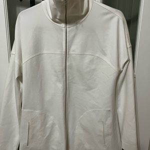 Ryan Roberts white zip Jacket XS USA